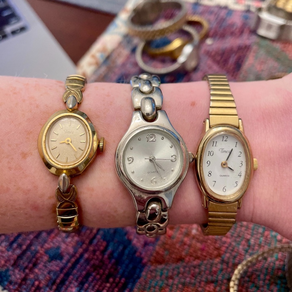 Trio of vintage watches